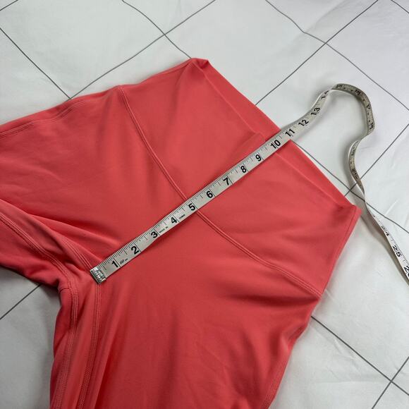 Lululemon Leggings Womens 6 Raspberry Cream Align 25" Athletic Yoga Gym Coral - Picture 7 of 9
